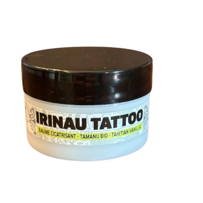 Crème tatouage Irinau Tattoo 15ml au Tamanu de Tahiti – soin cicatrisant naturel