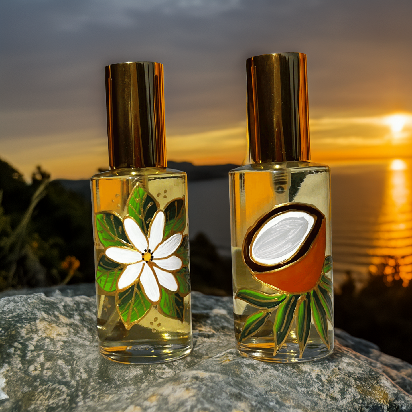 Monoï Huile Sèche Perle Coco 60ml – Hydratation Intense & Parfum Envoûtant Sans Fini Gras
