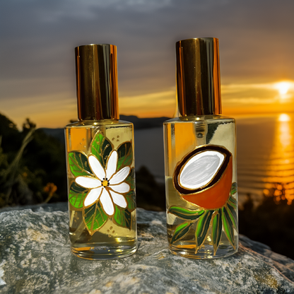 Monoï Huile Sèche Perle Coco 60ml – Hydratation Intense & Parfum Envoûtant Sans Fini Gras